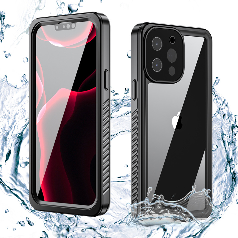 Outdoor Waterproof Transparent Full Coverage Heavy Duty Phone Case